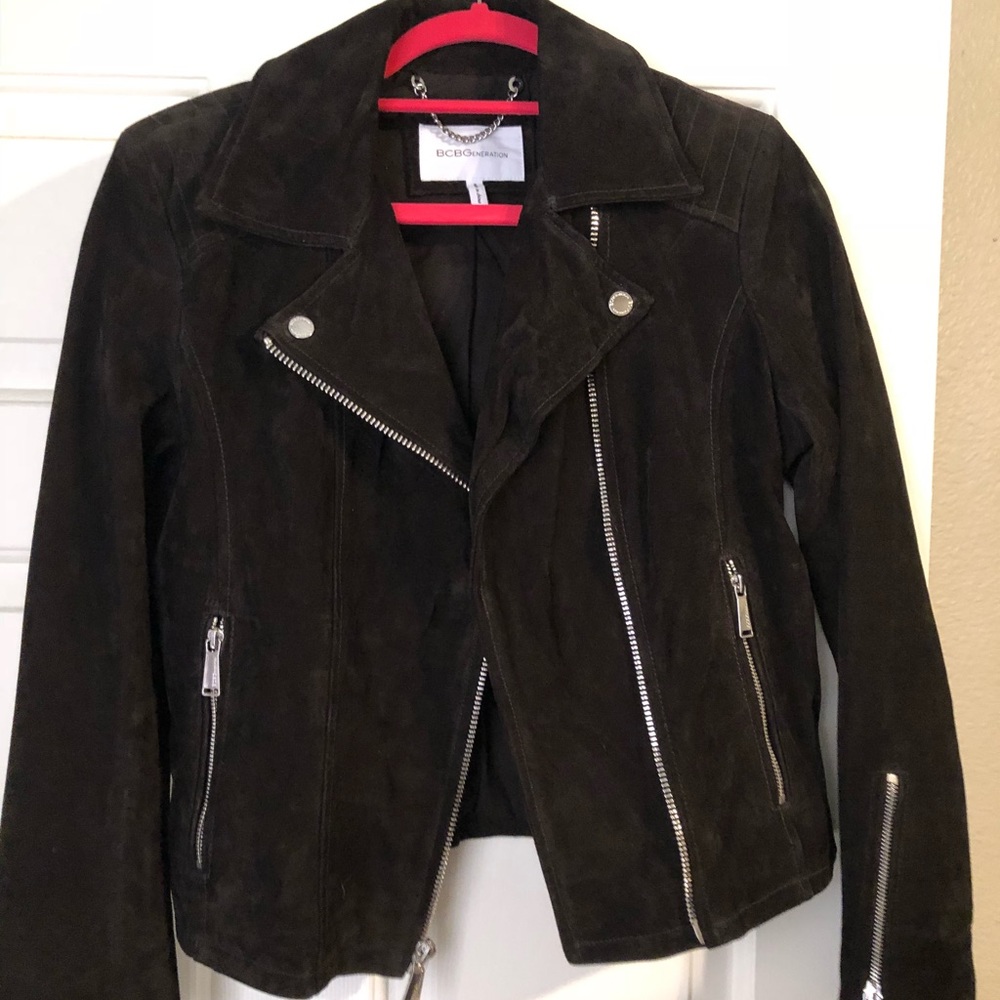 Beautiful BCBG Suede jacket